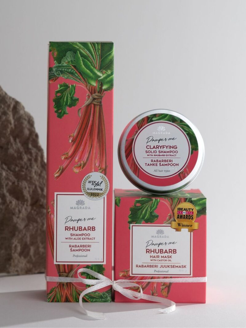 MAGRADA ORGANIC COSMETICS - Giliai drėkinantis plaukų rinkinys