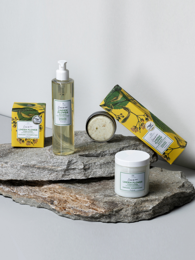 MAGRADA ORGANIC COSMETICS - Ekologiškas kietas šampūnas su beržo ekstraktu ir kakavos sviestu