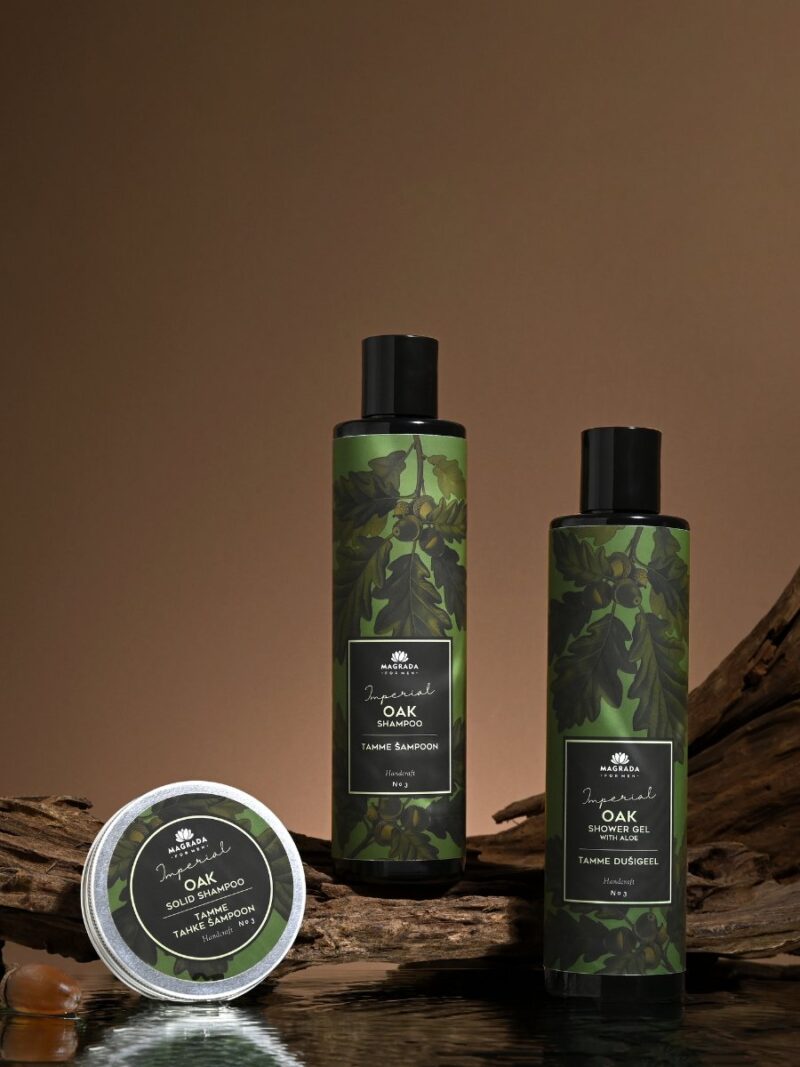 MAGRADA ORGANIC COSMETICS - Natūralus šampūnas vyrams