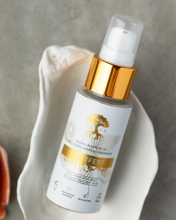HOIA HOMESPA - "Fruitfest" veido kaukė su vaisių rūgštimis, 50ml