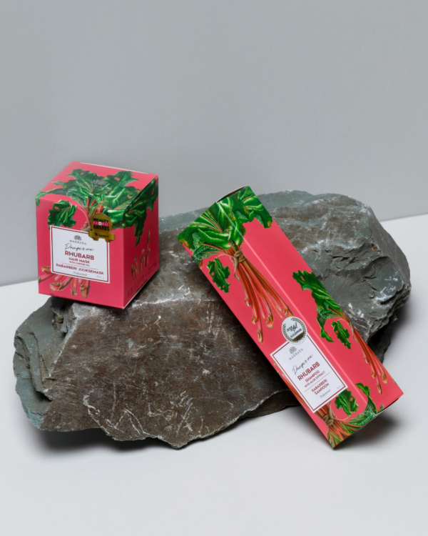 MAGRADA ORGANIC COSMETICS - Magrada- Rabarbarų plaukų kaukė su ricinos aliejumi - 250 ml– 250 ml