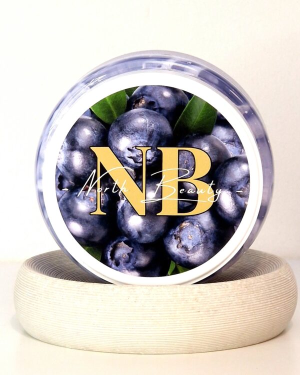 20230905_122222.jpg NORTH BEAUTY - Mėlynių ekstrakto plaktas kūno šveitiklis, 300 ml