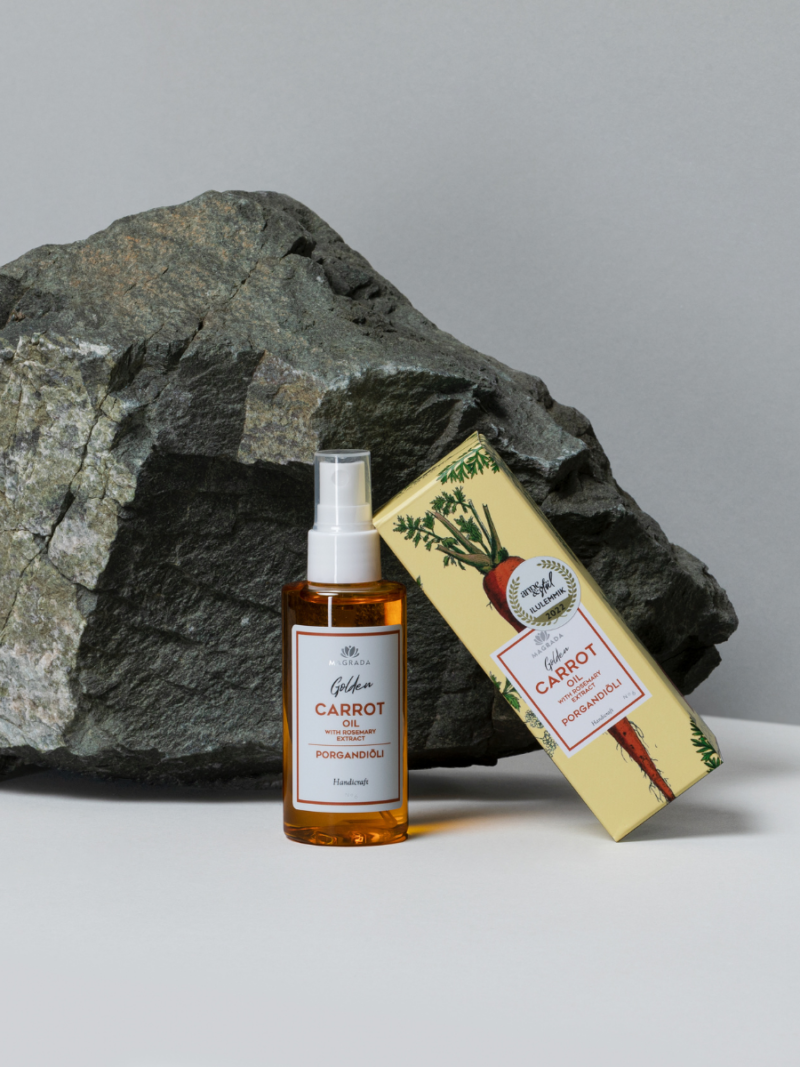 MAGRADA ORGANIC COSMETICS - Morkų aliejus su rozmarinų ekstraktu - 75 ml