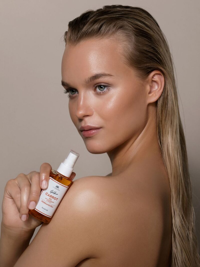 MAGRADA ORGANIC COSMETICS - Morkų aliejus su rozmarinų ekstraktu - 75 ml