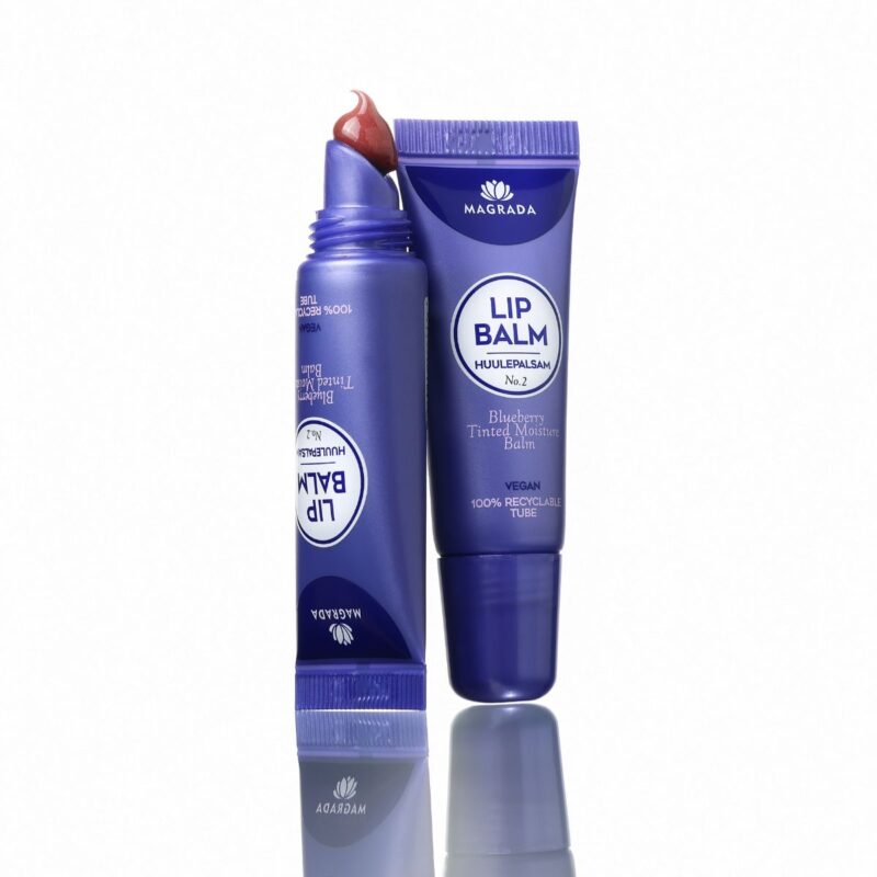 MAGRADA ORGANIC COSMETICS - Natūralus lūpų balzamas su uoginiu atspalviu