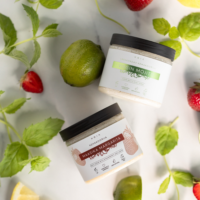 HOIA HOMESPA - Hoia kūno šveitiklis "Braškių Margarita"