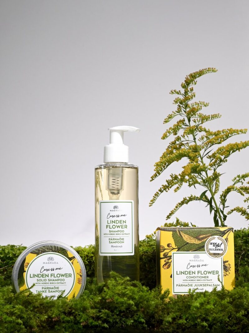 xr:d:DAE1PPf_VlE:172,j:987927848,t:22122612 MAGRADA ORGANIC COSMETICS - Liepų gėlių kondicionierius su šiaurietiško beržo ekstraktu- 250ml