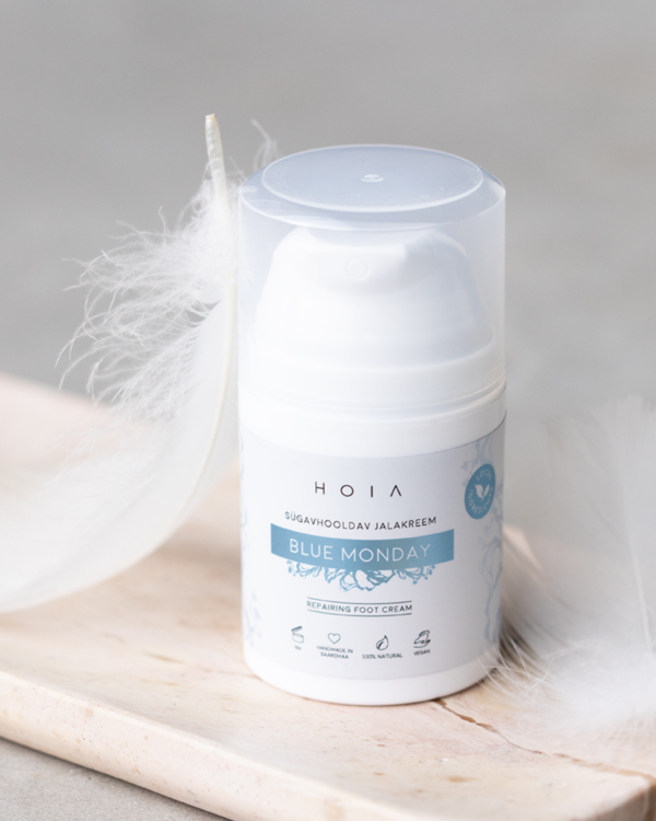 HOIA HOMESPA - Gilaus maitinimo pėdų kremas "BLUE MONDAY" 50ml