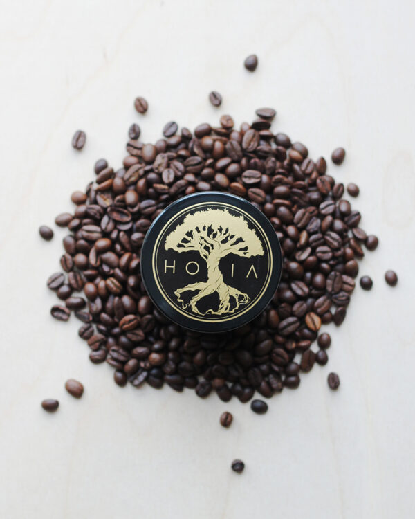 HOIA HOMESPA - Hoia kūno šveitiklis "Kava ir pipirmėtė"