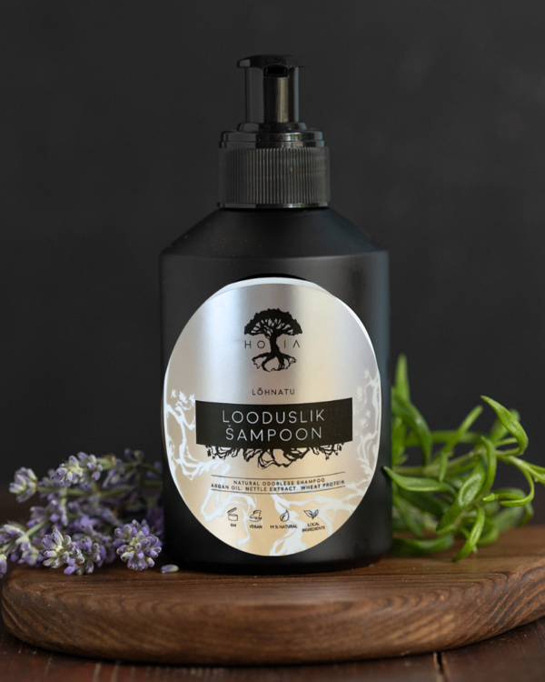 HOIA HOMESPA - Natūralus bekvapis šampūnas, 200ml