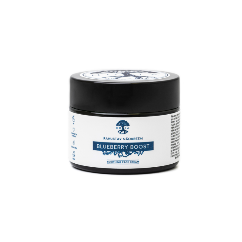 HOIA HOMESPA - Raminantis veido kremas "Mėlynių galia", 30ml
