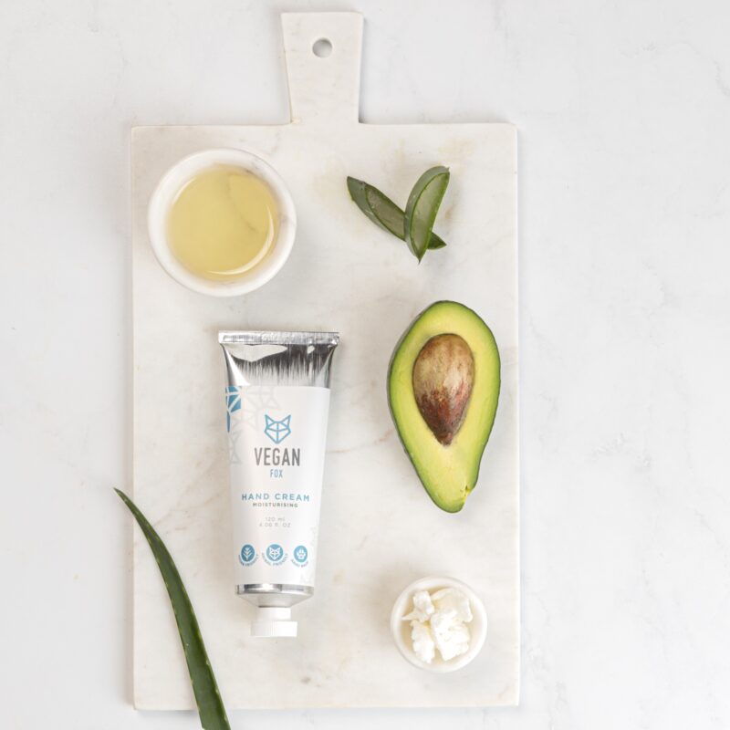 VEGAN FOX - Drėkinantis Rankų Kremas su Avokadų Aliejumi, 120ml