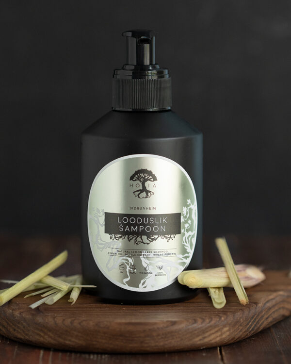 HOIA HOMESPA - Ekologiškas šampūnas su gaiviu citrinžolės kvapu, 200ml