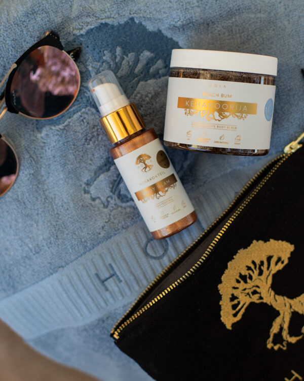 HOIA HOMESPA - Hoia anticeliulitinis kūno šveitiklis "Beach Bum"