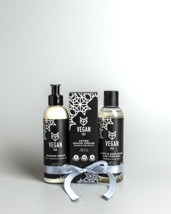 VEGAN FOX - Kūno ir veido rinkinys vyrams