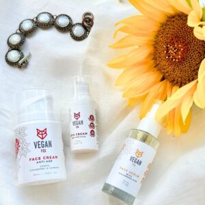 Pradžia 5 VEGAN FOX - Anti-Age Face Care Set