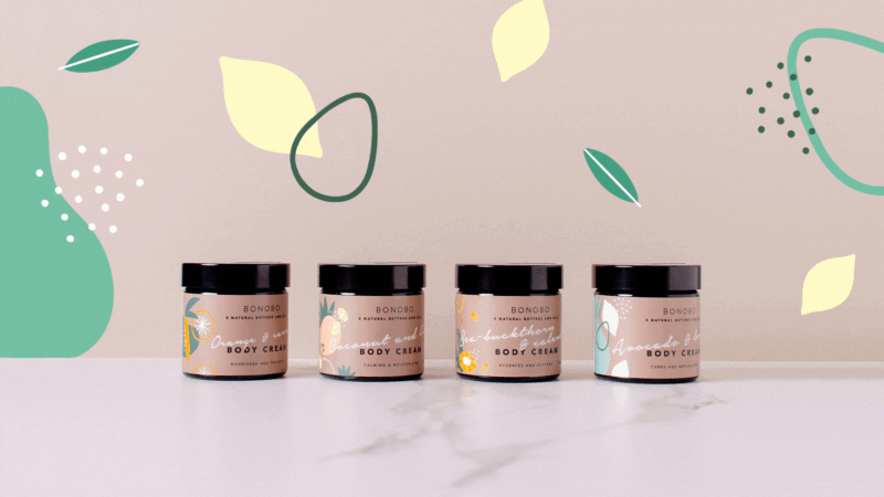 BONOBO - Apelsinų & morkų kūno kremas / Nourishes & Protects