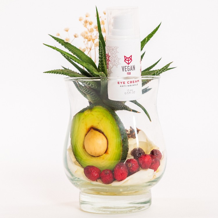 VEGAN FOX - Paakių kremas nuo raukšlių,15 ml