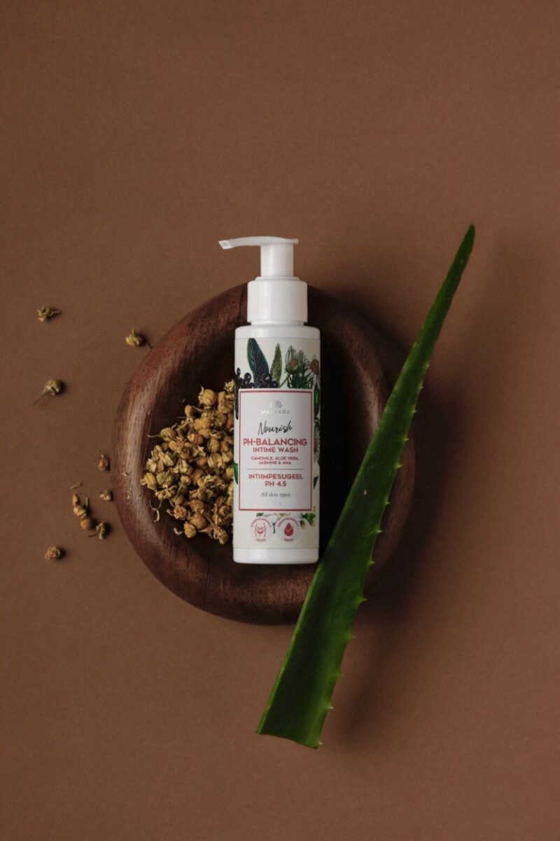 MAGRADA ORGANIC COSMETICS - Intymios higienos prausiklis-dušo gelis AHA, pH 4.5