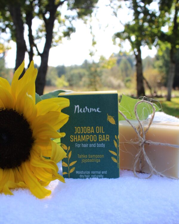 NURME - Jojobos Oil kietasis šampūnas – Normal & Dry Hair, 100g