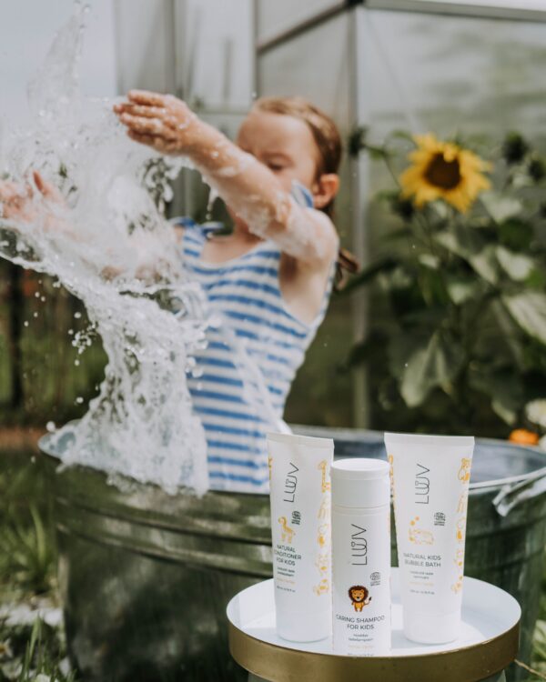 LUUV - Plaukų kondicionierius vaikams Vanilla, 200 ml