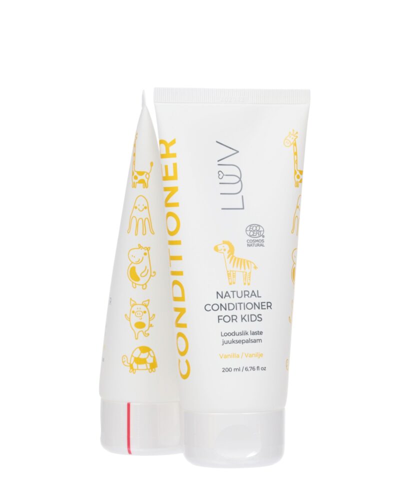 kids-conditioner-vanilla-cosmos-200ml-8c9aa1e6.jpg LUUV - Plaukų kondicionierius vaikams Vanilla, 200 ml