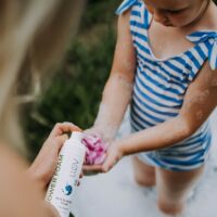 LUUV - Vaikiška dušo putos kriaušės kvapo COSMOS, 150 ml