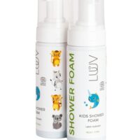 LUUV - Vaikiška dušo putos kriaušės kvapo COSMOS, 150 ml