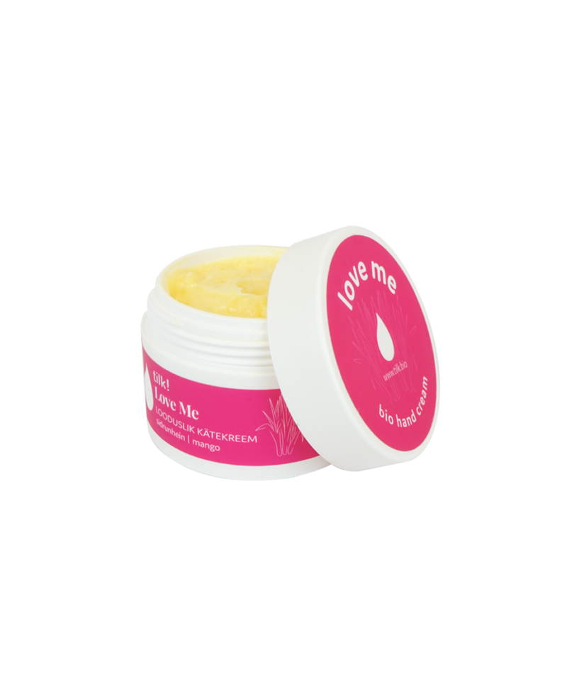 TILK! - Drėkinamasis rankų kremas su mangu ir citrinžole, 50ml