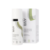 LUUV - Hidrogelis su grynu bakučioliu ir ekologišku alaviju, COSMOS Organic, 50 ml