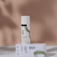 LUUV - Hidrogelis su grynu bakučioliu ir ekologišku alaviju, COSMOS Organic, 50 ml