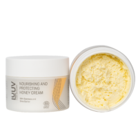 LUUV - Maitinamasis ir apsauginis kūno kremas sausai odai su medumi ir taukmedžio sviestu, 200 ml