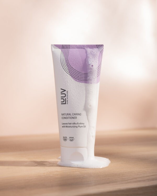 LUUV - Natūralus maitinamasis kondicionierius su slyvų ir avokadų aliejais, 200 ml