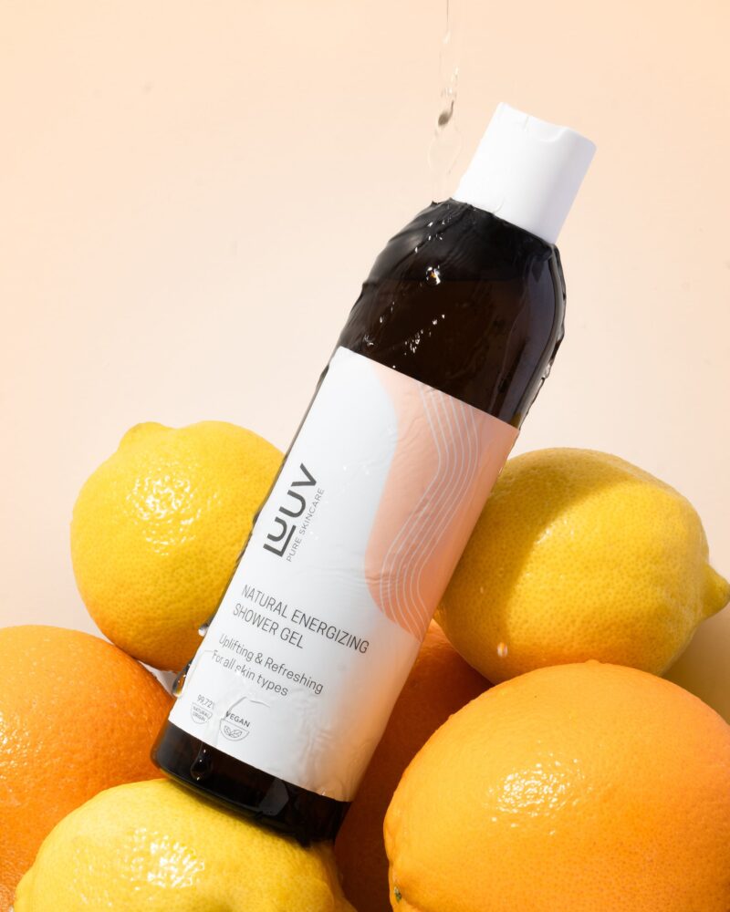 LUUV - Natūraliai gaivinantis, morkų dušo želė ,200ml
