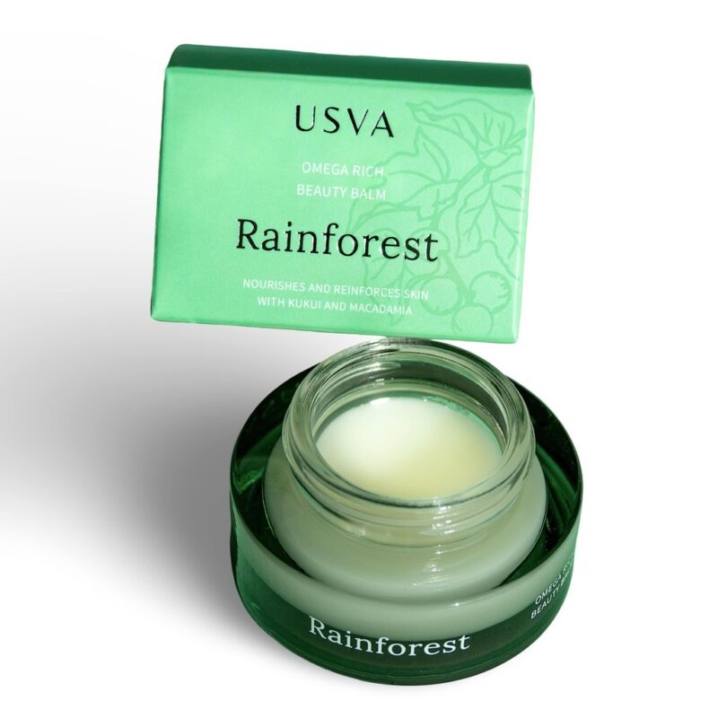 rainforest-omega-rich-beauty-balm-30ml-08048a32.jpg USVA COSMETICS - Daugiafunkcinis odos balzamas, 30ml