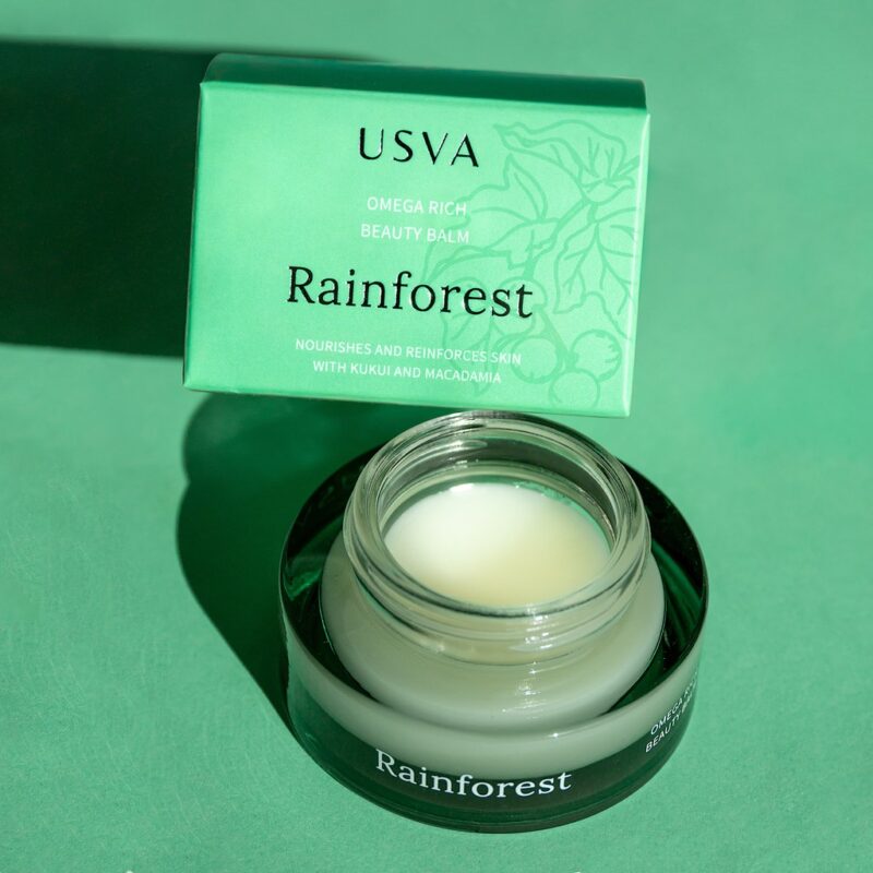 rainforest-omega-rich-beauty-balm-30ml-c0946b65.jpg USVA COSMETICS - Daugiafunkcinis odos balzamas, 30ml