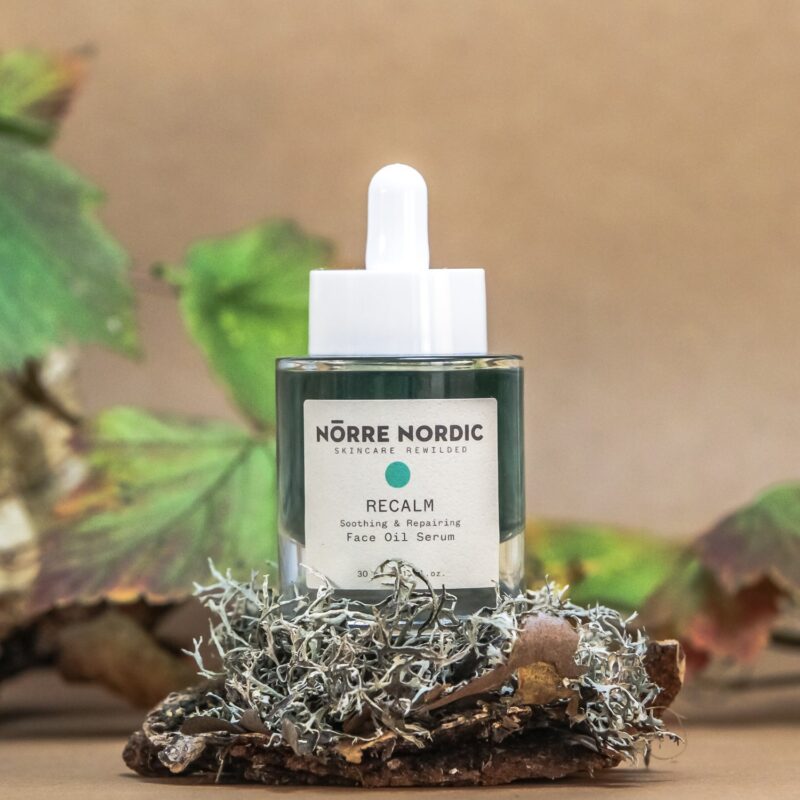 NÖRRE NORDIC - Raminantis & Repairing Face aliejinis serumas RECALM, 30 ml