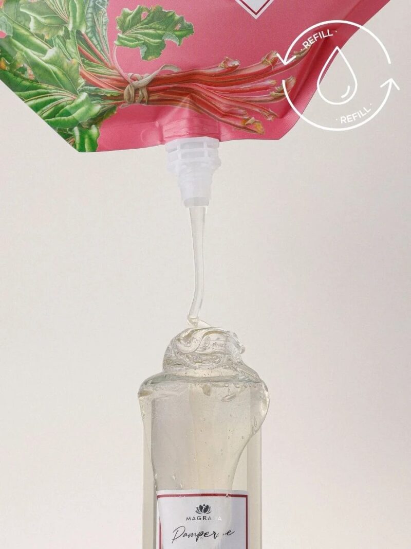 MAGRADA ORGANIC COSMETICS - Rabarbarų plaukų šampūnas - 500 ml