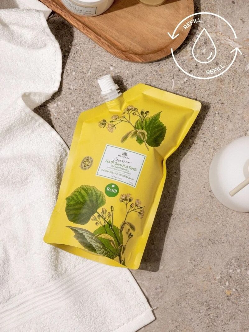 MAGRADA ORGANIC COSMETICS - Liepų žiedų plaukų kondicionierius - 500 ml