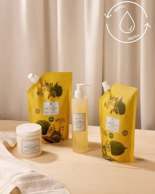 MAGRADA ORGANIC COSMETICS - Liepų žiedų šampūnas- 500ml