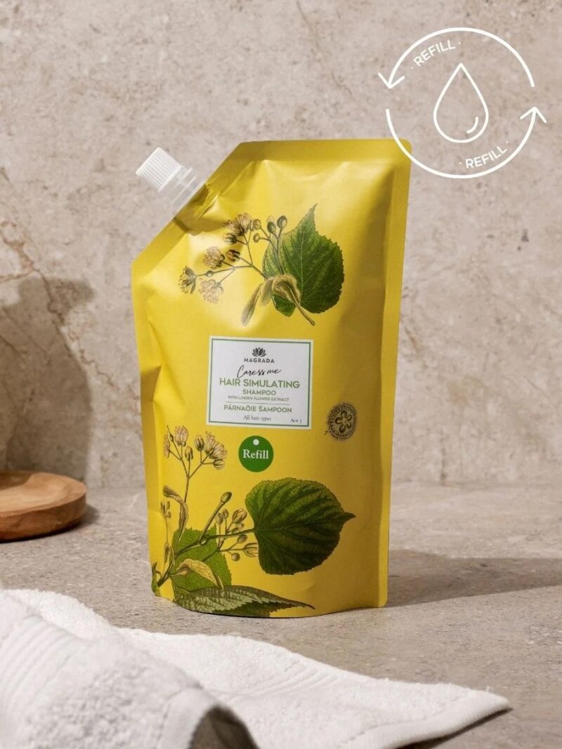 MAGRADA ORGANIC COSMETICS - Liepų žiedų šampūnas- 500ml