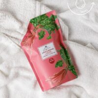 MAGRADA ORGANIC COSMETICS - Rabarbarų plaukų kaukė su ricinos aliejumi - 500 ml