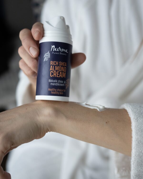 rich-shea-almond-cream-organic-100ml-19f79d30.jpg NURME - Ekologiškas Rich Shea & Almond Cream, 100ml