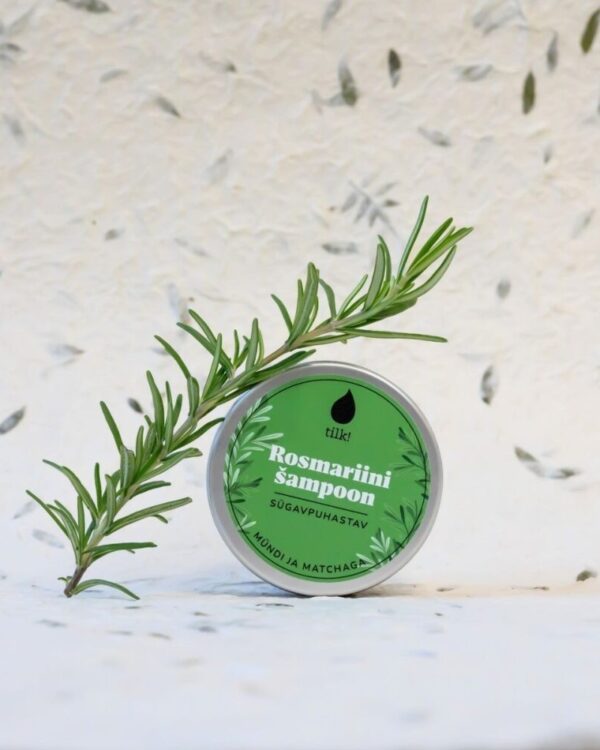 TILK! - Tilk giliai valantis kietasis Matcha šampūnas, 70 g