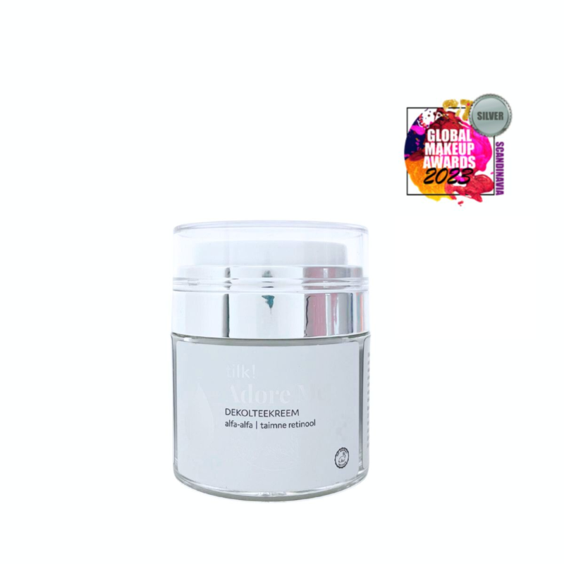 TILK! - Adore Me Turtingas Dekoltė Kremas su Liucerna ir Augaliniu Retinoliu 50ml